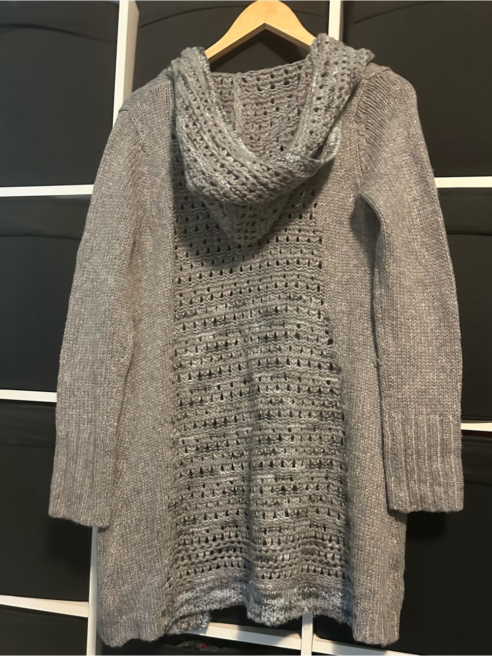 Anthropologie angel of the north gray cardigan sm - Picture 3 of 5